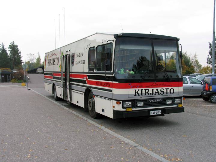 Kirjastoauto Lahti
