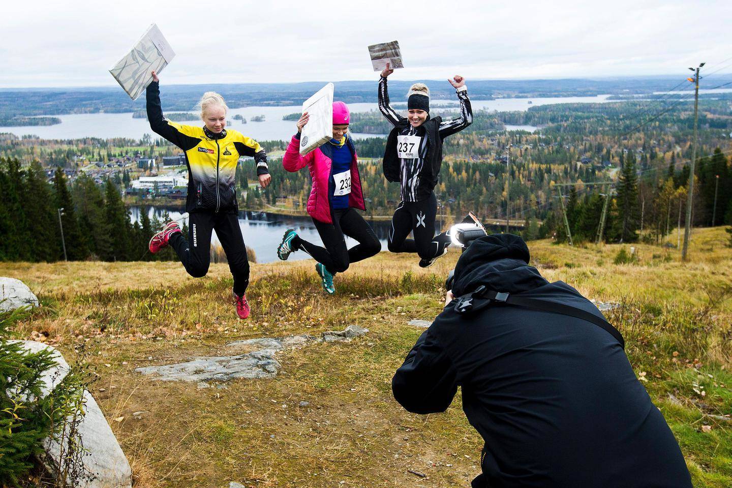 Tahkovuori valloitettiin juosten Savo Savon Sanomat