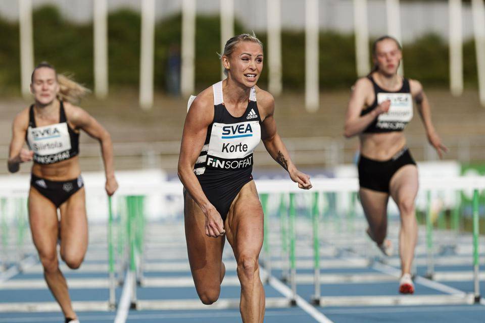 Annimari Korte Savaytti Lahdessa Karkiajalla Ja Oskari Moro Ennatyksella Urheilu Keskisuomalainen